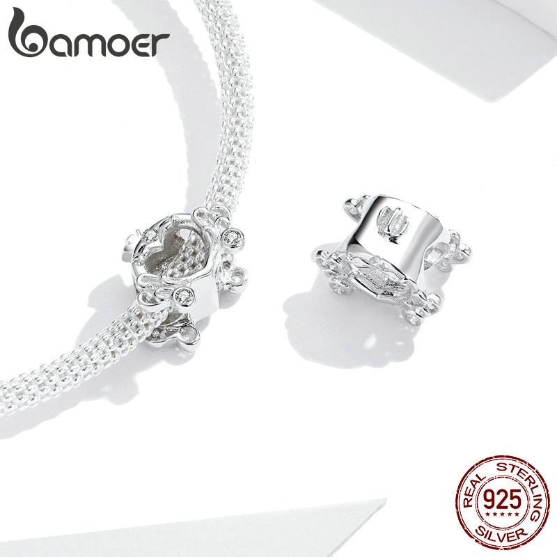 Berloque Carro de Abóbora Bamoer