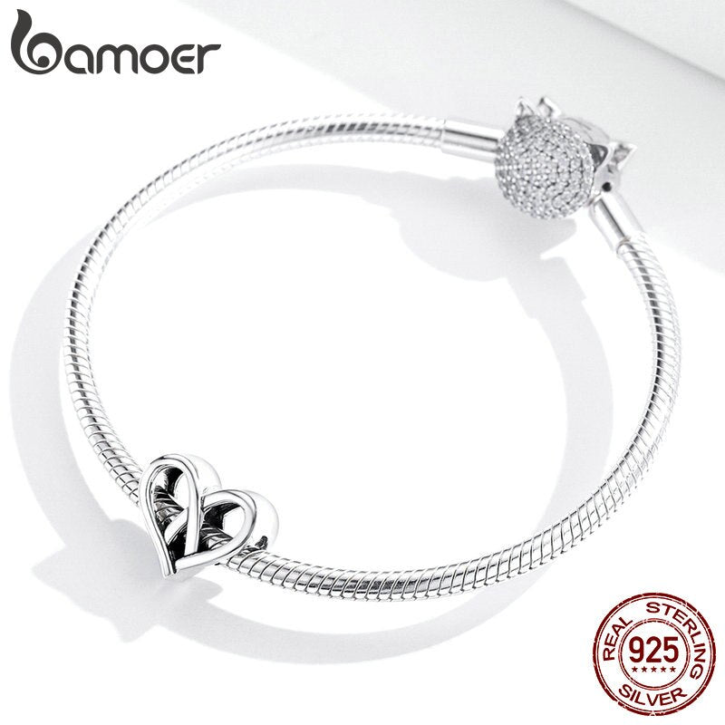 Pingente Coração para Coração Bamoer
