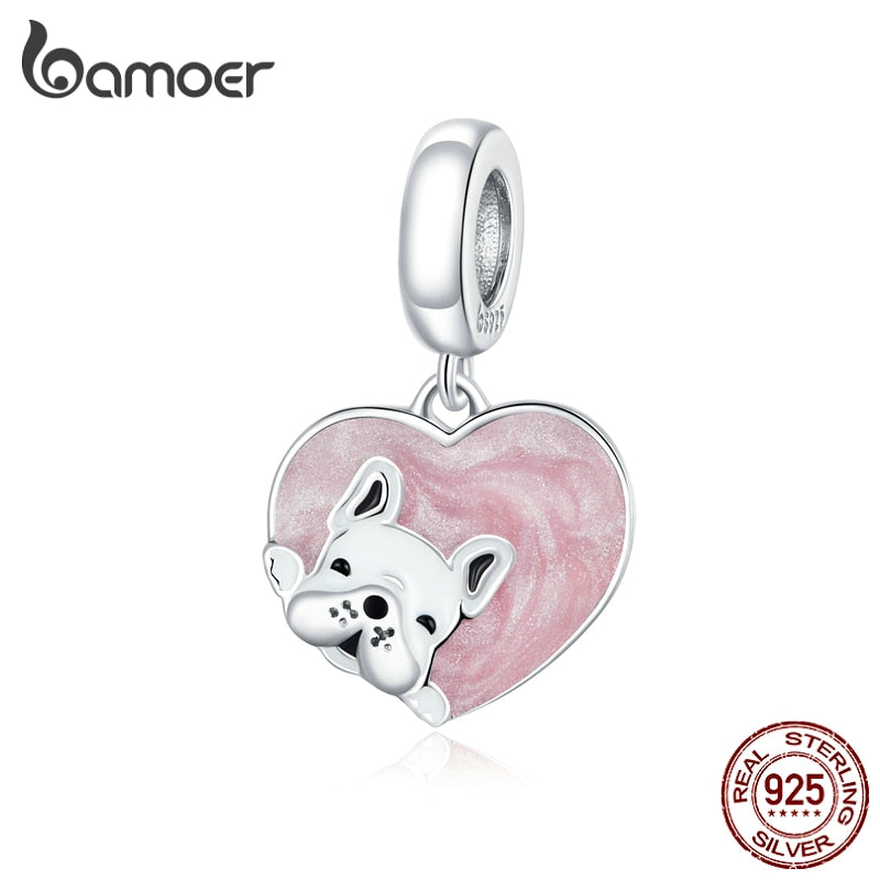 Berloque Cachorrinho Amoroso Bamoer