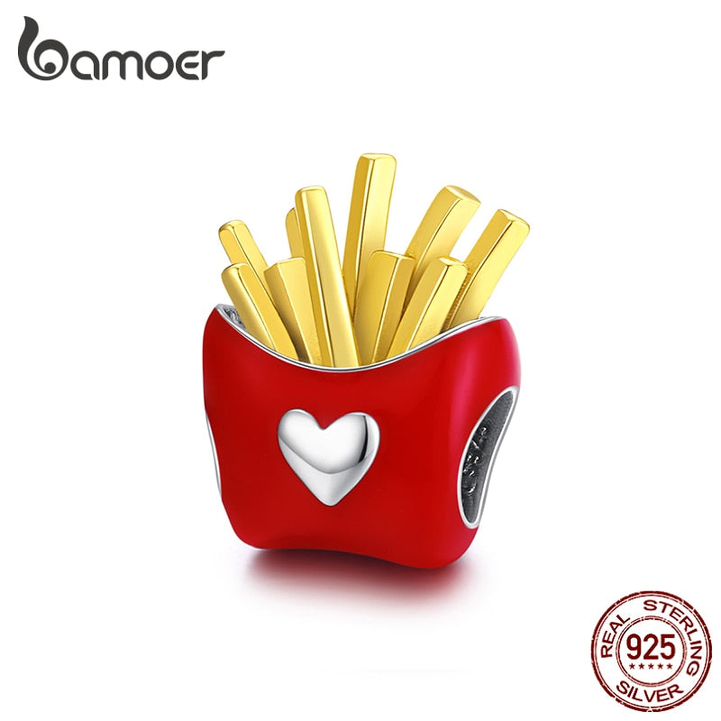 Pingente Batata Frita Bamoer