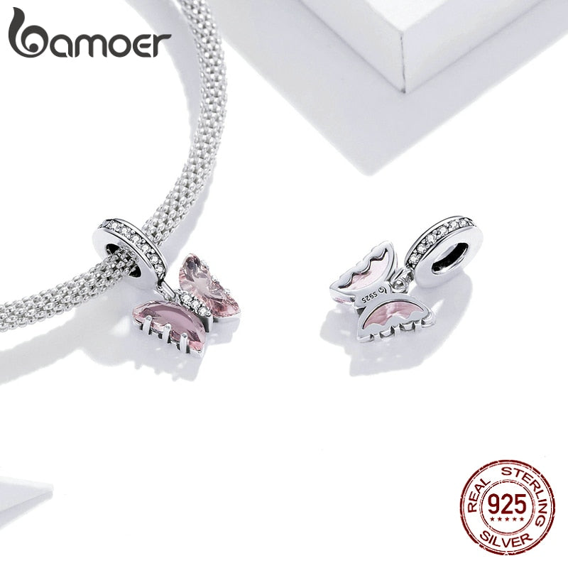 Pingente Sonho de Borboleta Bamoer