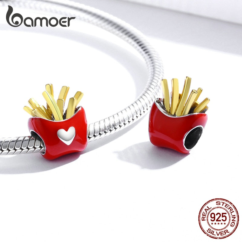 Pingente Batata Frita Bamoer
