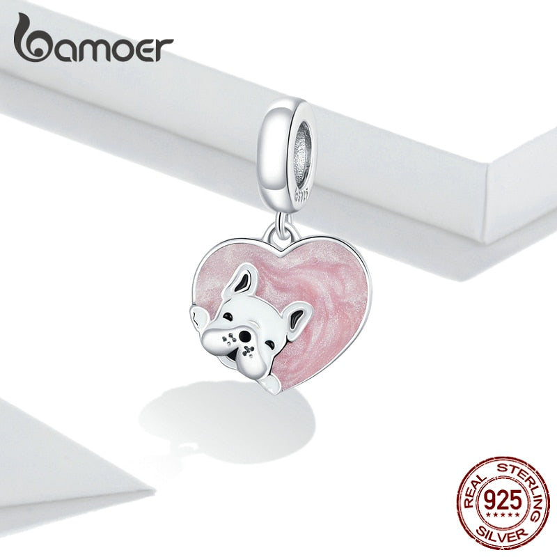 Berloque Cachorrinho Amoroso Bamoer