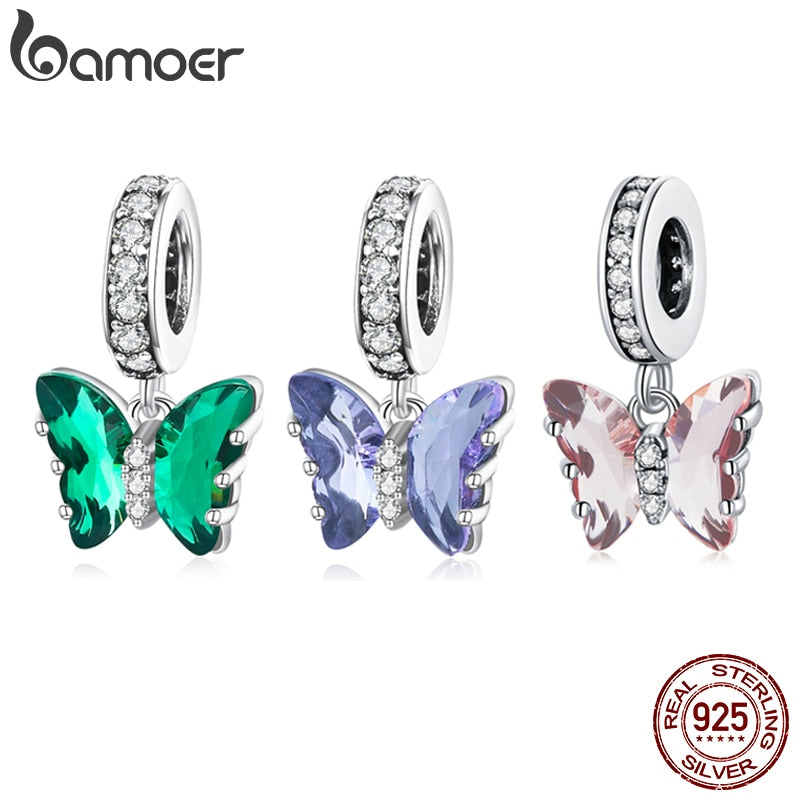 Pingente Sonho de Borboleta Bamoer