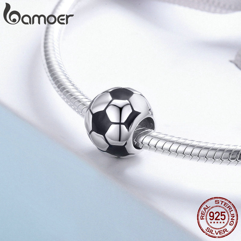 Pingente Bola de Futebol Bamoer
