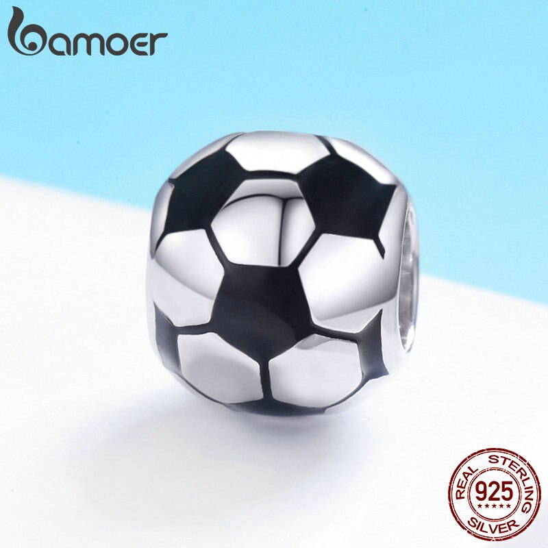 Pingente Bola de Futebol Bamoer