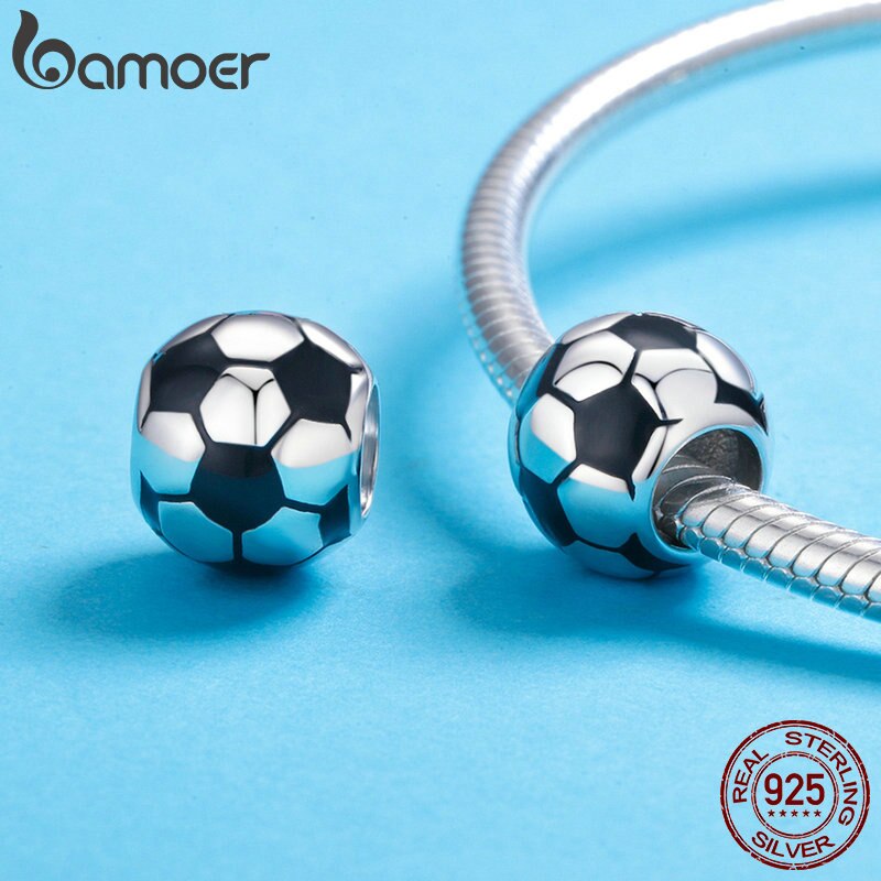Pingente Bola de Futebol Bamoer