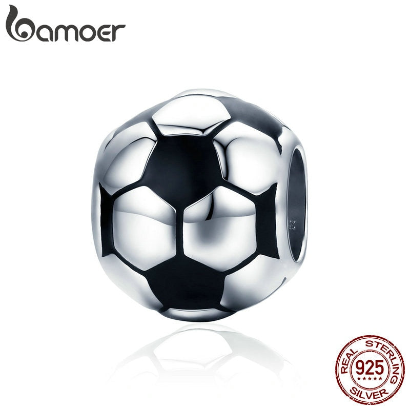 Pingente Bola de Futebol Bamoer