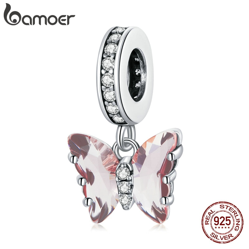 Pingente Sonho de Borboleta Bamoer