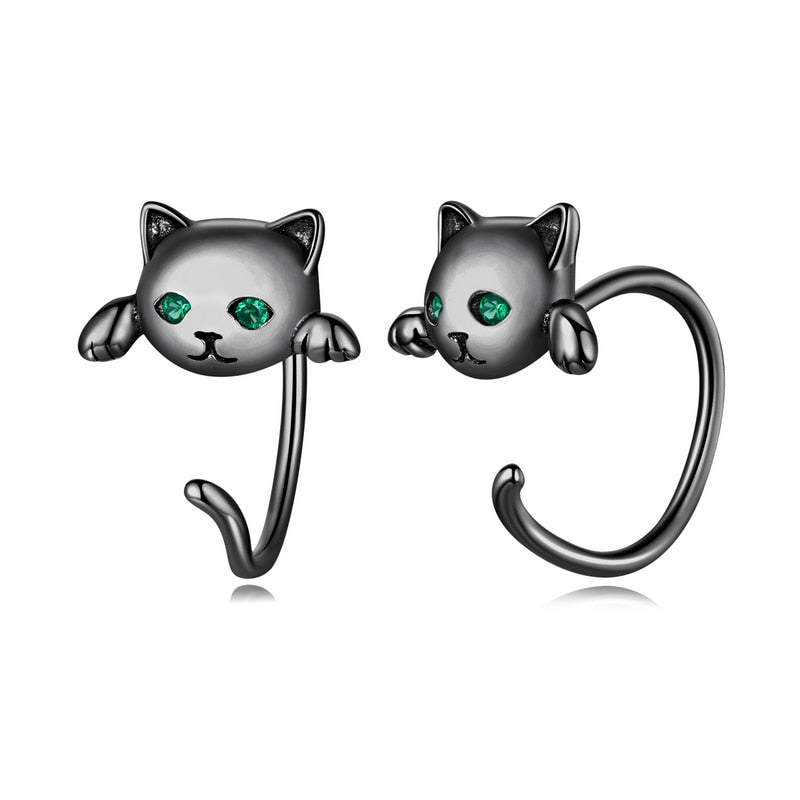 Brincos Gatinhos Bamoer
