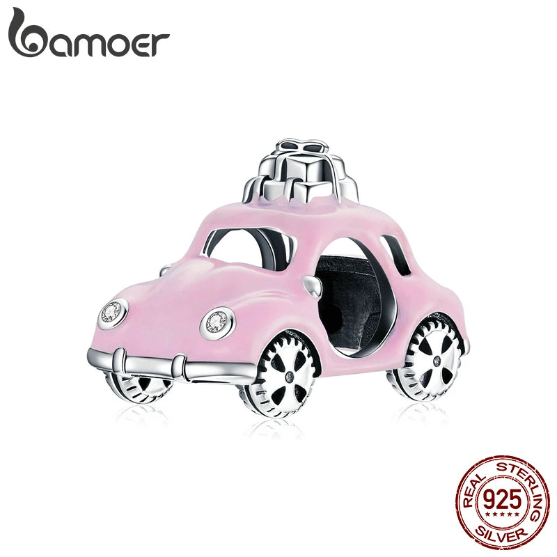 Pingente Fusca Rosa