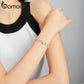 Pulseira Clipes de Papel