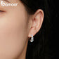 Brincos de Fivela Moissanite