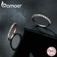 Anel Moissanite Eternidade Bamoer