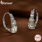 Brincos de Fivela Moissanite