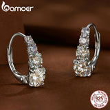 Brincos de Fivela Moissanite