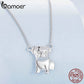 Colar com Pingente Pug Bamoer