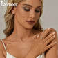 Anel Ajustável Lua e Estrela com Corrente em Prata 925