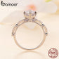Anel Moissanite Requintado Bamoer