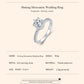 Anel Casamento Moissanite Brilhante