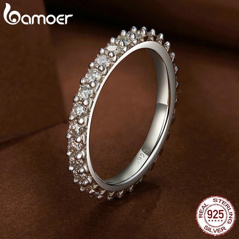Anel Feminino Moissanite Delicado