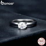 Anel Moissanite 0.5 Quilate Bamoer