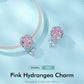 Berloque Hortênsia Rosa