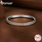 Anel Moissanite Luxo Bamoer