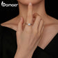 Anel Ajustável Moissanite 1 Quilate Bamoer