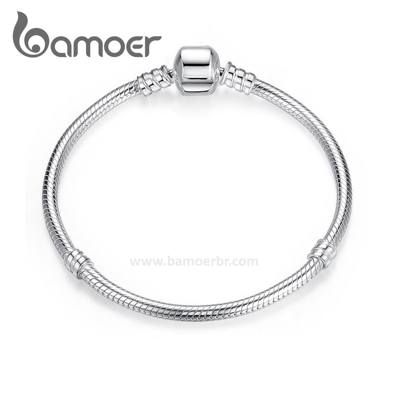 Bracelete Charme Básica Bamoer
