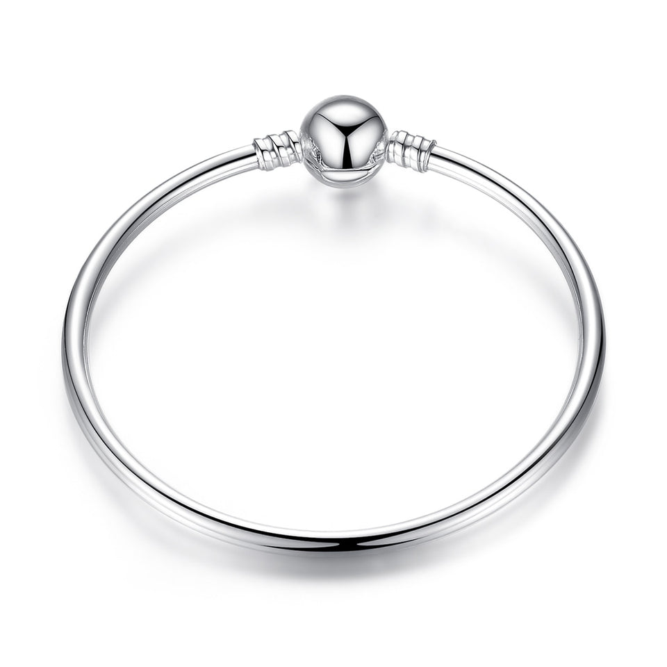 Bracelete Charme Prata 925 Bamoer