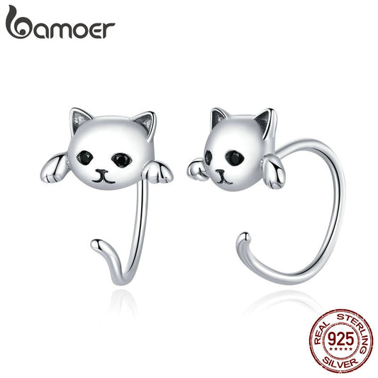 Brincos Gatinhos Bamoer