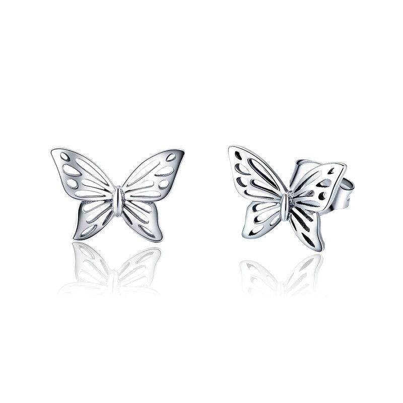 Brincos Borboleta Bamoer