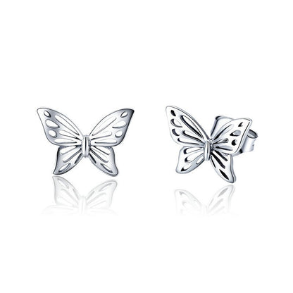 Brincos Borboleta Bamoer