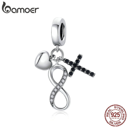 Berloque Símbolo do Infinito Bamoer