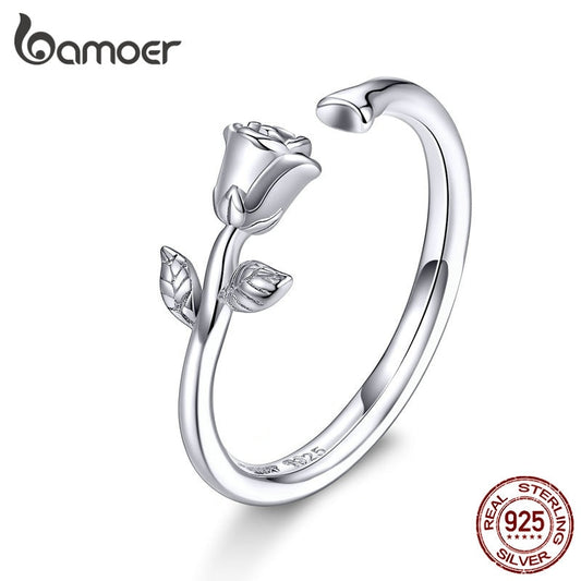 Anél Ajustável Rosa Bamoer