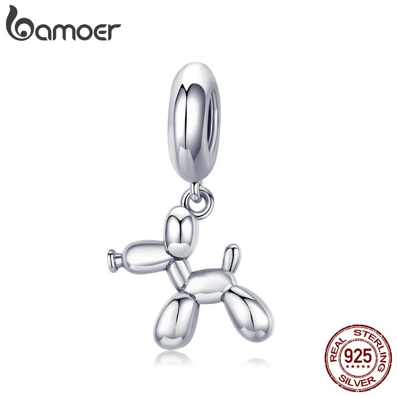 Pingente Cachorro de Balão Bamoer