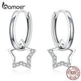 Brincos Estrelado Bamoer