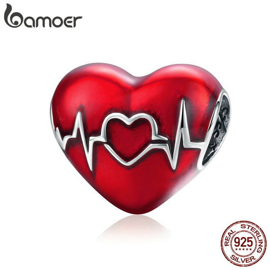 Berloque Batimento Cardíaco do Amor Bamoer