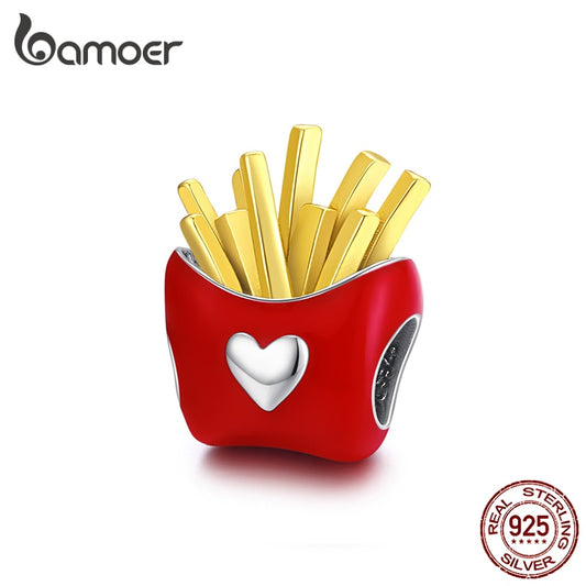 Pingente Batata Frita Bamoer