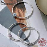 Bracelete Charme Prata 925 Bamoer