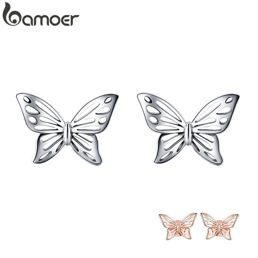 Brincos Borboleta Bamoer