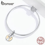Berloque com Argola Coelhinho Bamoer