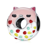 Berloque Charm Donuts de Animais Bamoer