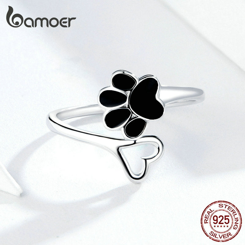 Anel Ajustável Dog Love Bamoer