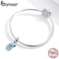 Pingente Concha Azul Bamoer