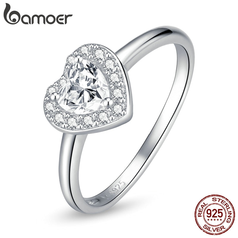 Anel Amor Brilhante Bamoer