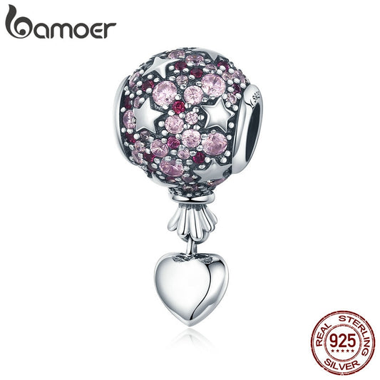 Berloque Balão Romântico Bamoer