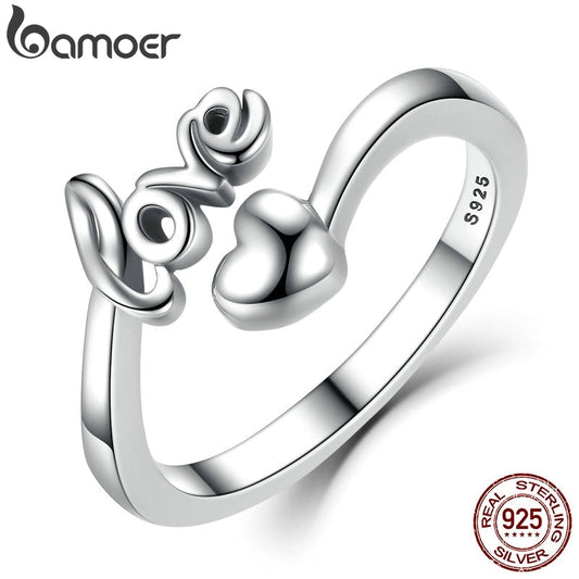Anel Ajustável Love Bamoer