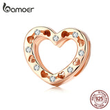 Berloque Charm Forma do Amor Bamoer